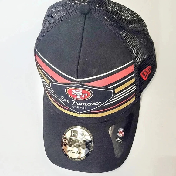 San Francisco 49ers New Era 9FORTY Adjustable Snapback Hat cap NFL 100% cotton - Picture 1 of 9